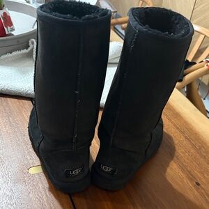 UGG Black Sheepskin Boots